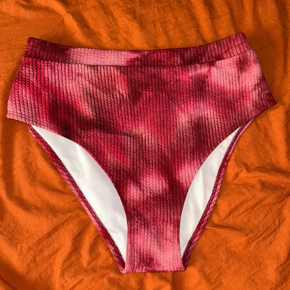 Pink Tie-Dye Bikini Set - Picture 3 of 3